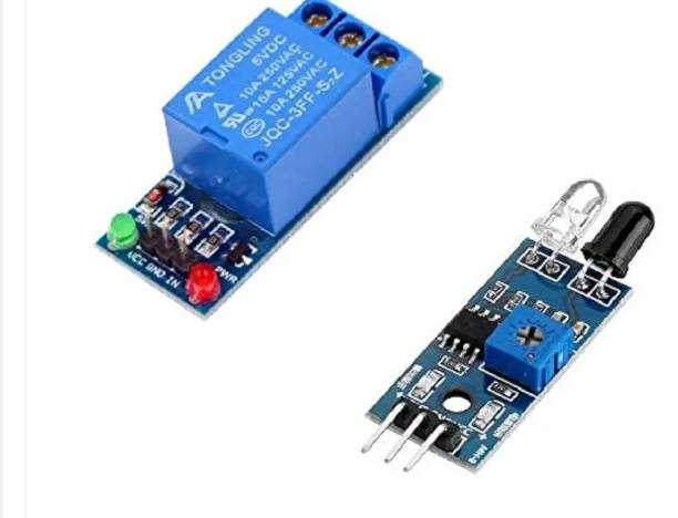ELECTROROBO electro-robe IR promixity sensor 5v one channel relay module Electronic Components Electronic Hobby Kit