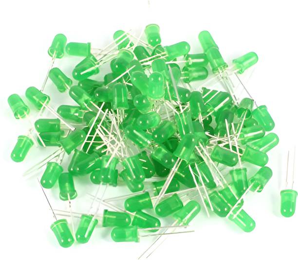MAG BEE 5mm Leds Combo of 50 Green led Light Electronic Hobby Kit