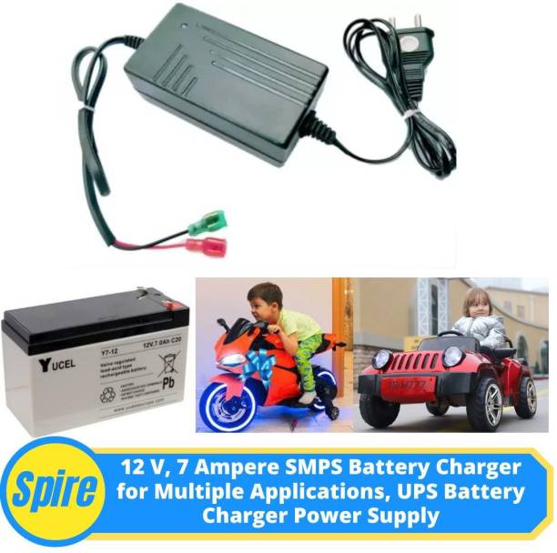Spire 12 volt 7 amp battery charger. power adapter SMPS For Toy Car Bike Electronic Components Electronic Hobby Kit