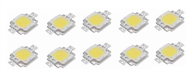 ERH India 10 Pcs 12v DC 5w Led Chip LED lighting fixtures Electronic Components Electronic Hobby Kit