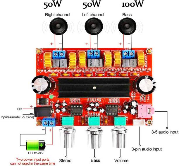 CocksComb TPA3116 Sound Recorder and Sound Circuit Electronic Hobby Kit