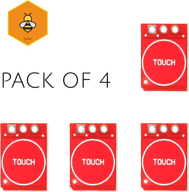 qubee Touch 1 (TTP223) Touch Sensor Electronic Components Electronic Hobby Kit