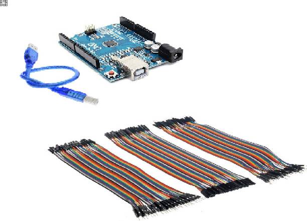 Self Lub Arduino UNO SMD Board with Jumper Wire Set for DIY Electronics (Pack of 1) Electronic Components Electronic Hobby Kit