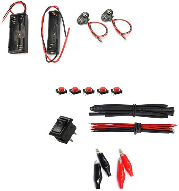 Sharum Crafts Science Project Experiment Kit for Kid DIY SE#002 Power Supply Electronic Hobby Kit