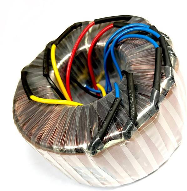 M V COLLECTION 60 0 60 25 AMPERE 7.8 KG 100% COPPER TOROIDAL TRANSFORMER Electronic Components Electronic Hobby Kit