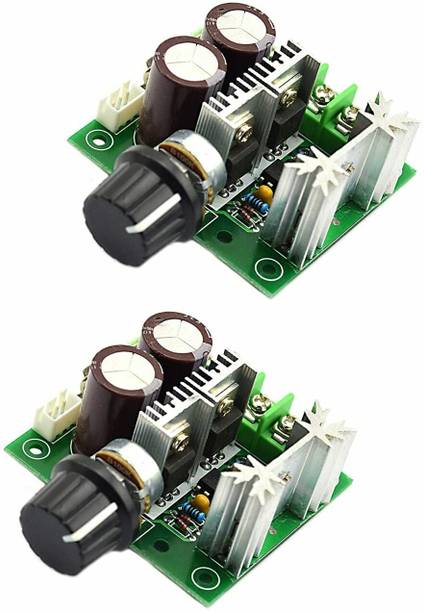 INVENTO 2Pcs 12V - 40V 10A 400WDC Motor Speed Controller Automotive Electronic Hobby Kit