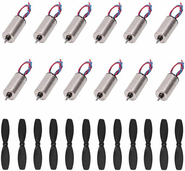 Prinssu Trader 12 nos coreless DC motor with 3.7V capacity Electronic Components Electronic Hobby Kit