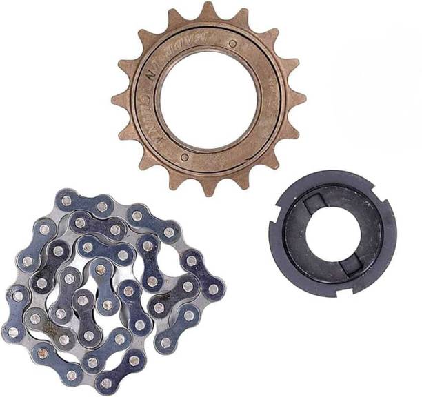 ULTRON Freewheel with chain (16 TOOTH) sprocket set for 24v 250 electric cycle Automotive Electronic Hobby Kit