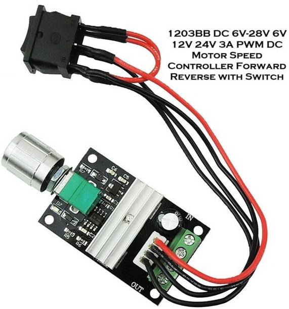EASTRA 6V 12V 24V 28V 3A 80W DC Motor Speed Controller Electronic Components Electronic Hobby Kit