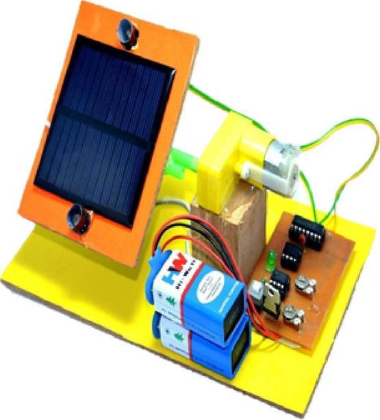 SR ROBOTICS Single Axis Solar Tracking System HAND MADE 100% Working Project Educational Electronic Hobby Kit