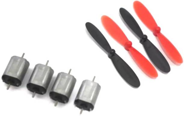 Technical hut 4pcs N20 3.7V Mini Drone DC Motor 10x12x15mm 6000 RPM With blades Educational Electronic Hobby Kit