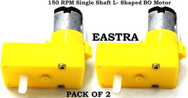 EASTRA PREMIUM Bo Motor 150 RPM L-Shape 6-12V Single Shaft Electronic Components Electronic Hobby Kit