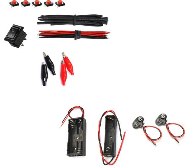 Sharum Crafts Science Project Experiment Kit for Kid DIY SE#025 Power Supply Electronic Hobby Kit