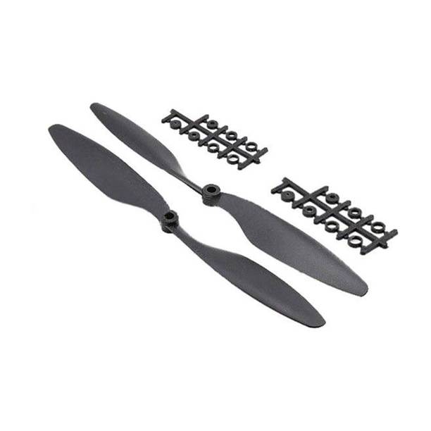 S K Emporium 1045 Drone Propeller 10x4.5 CW CCW Blade Set with Rings (2 Pair) Electronic Components Electronic Hobby Kit