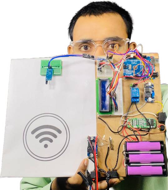 Mechanic37 Wireless Vehicle Charging Station Solar Panel Powered Mazor Engineering Project Educational Electronic Hobby Kit