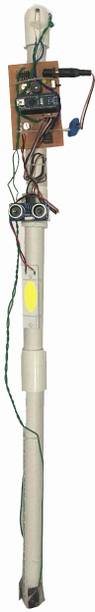 PROJECT HUB - FOR INNOVATIVE BHARAT Smart Blind Stick With Vibrators, Water sensor & Night Sensor Educational Electronic Hobby Kit