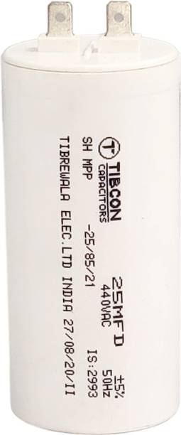 KIING TIBCON 25 MFD Capacitor For Motor Electronic Components Electronic Hobby Kit