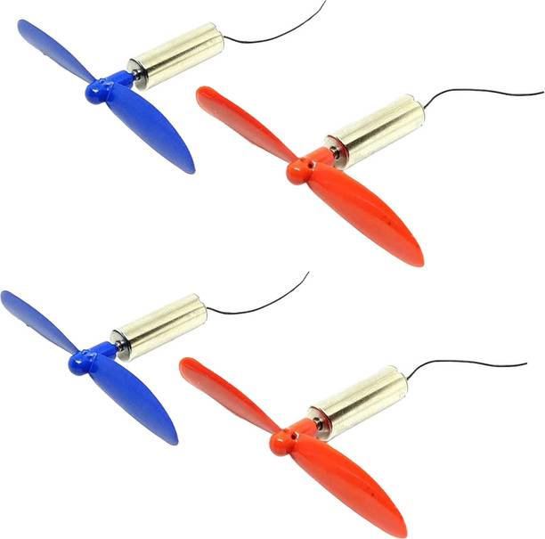 SK ELECTRON DC 3.7V 716 7x16mm Micro Coreless Motor with Propeller High-Speed Mini Drones Electronic Components Electronic Hobby Kit