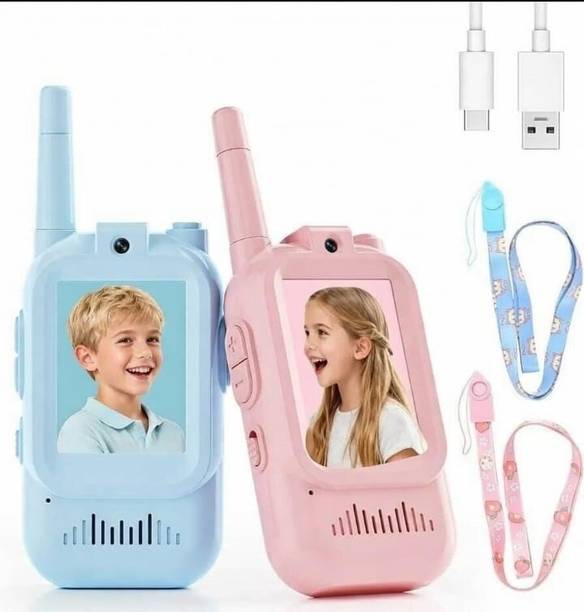 Gharonda kids video walkie- talkies Game Electronic Hobby Kit