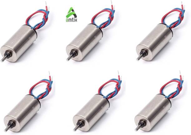 AMTIX RC Drone motors for xquadcopter Quadcopter spare micro motors(Pack of 6) Electronic Components Electronic Hobby Kit