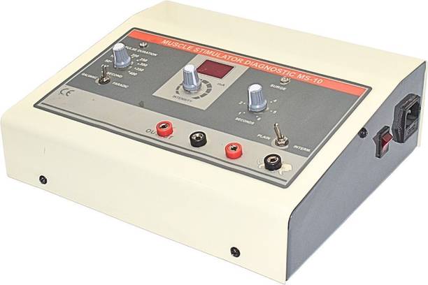 HEALTHCARE MEDICAL EQUIPMENTS Muscle Stimulator Diagnostic MS-10 Physiotherapy Machine MS-10 Machine for Physiotherapy Muscle Stimulator Electrotherapy Device Electrotherapy Device