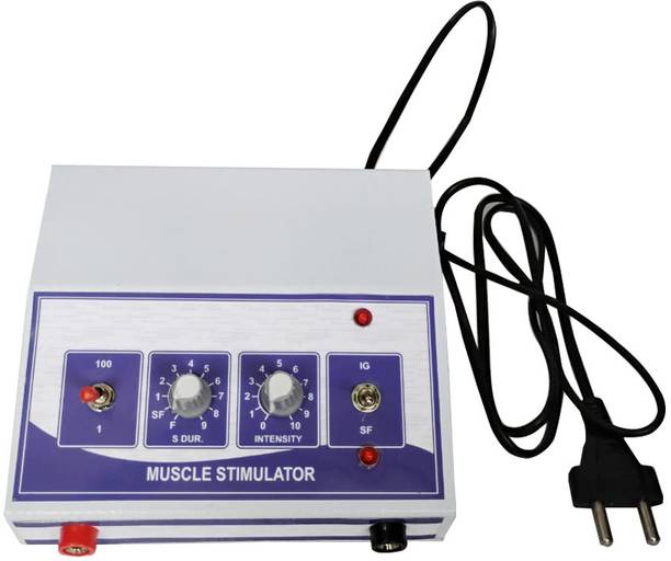 FAST BUY SHOPPER CLUB Mini Muscle Stimulator/Ems Galvanic & Faradic Mode Electro-Physiotherapy Machine Muscle Stimulator Machine For Physiotherapy Muscle Stimulator Machine Electrotherapy Device