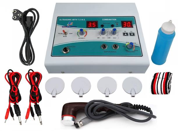Tycoon Physio Solutions Physiotherapy Ultrasonic with TENS Combination Physiotherapy Heavy Duty Pain Relief Electrotherapy Device