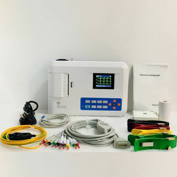 MEDILMA 3 Channel CMS300GA For Analyzing ECG Signals Multi-Language Database Management Electrocardiograph Electrotherapy Device