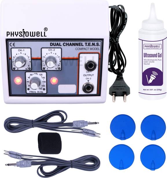 Physiowell Mini Tens Electrotherapy Physiotherapy Machine for All Pain Relief Device Nerve Stimulation Massager