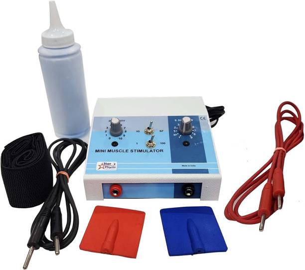 STAR PHYSIO ELECTRONICS Mini Muscle Stimulator/EMS Galvanic & Faradic Mode Electro-Physiotherapy Machine Muscle Stimulator Machine for Physiotherapy Muscle Stimulator Machine Electrotherapy Device