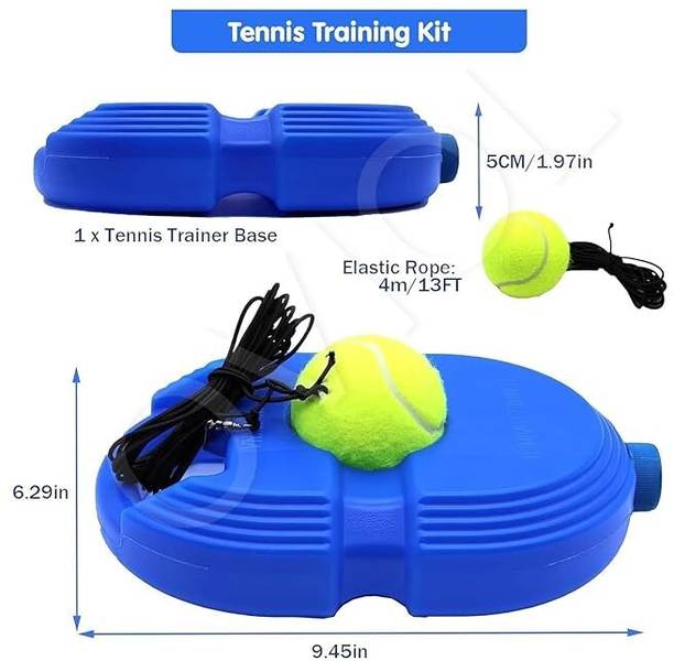 KEYCRAZE KEYCRAZE Tennis Training Tool Exercise Table Tennis Kit Stationary Indoor Table Tennis Table