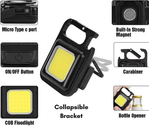 ZQY Multifunction Keychain LED Light with_Bottle Opener...