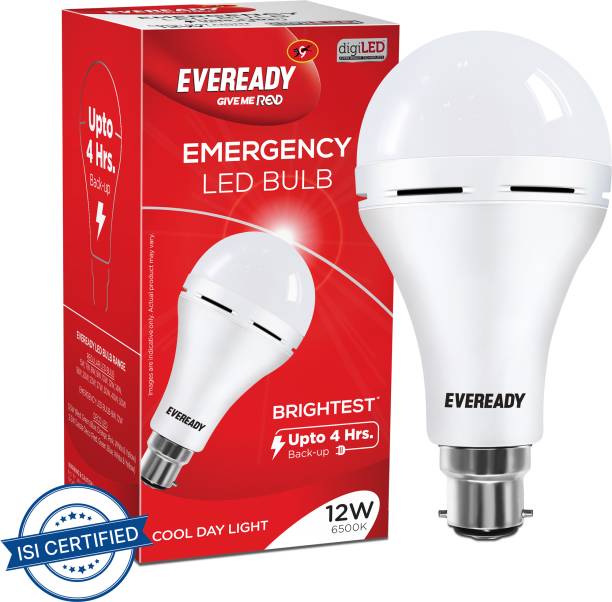 EVEREADY 12W Emergency 4 hrs Bulb Emergency Light