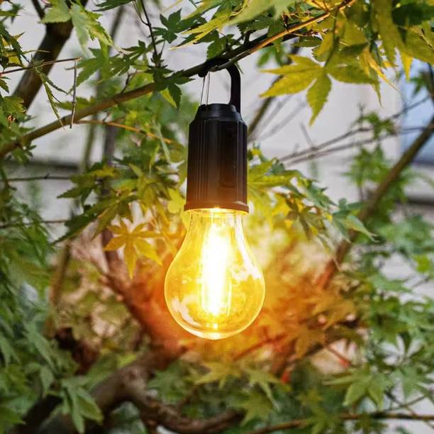 MOBIZAC Rechargeable Hanging Hook Bulb Light for Camping Hiking Household Tents Trees Smart Bulb