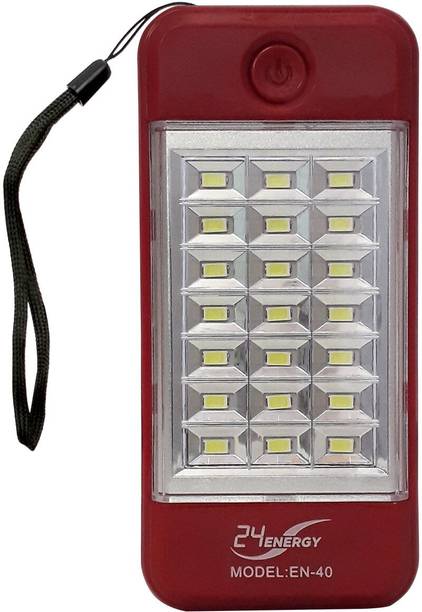 EN 24 Energy Power Bank Cum 21 Hi-Bright LED Rechargeable Solar Light 6 hrs Lantern Emergency Light