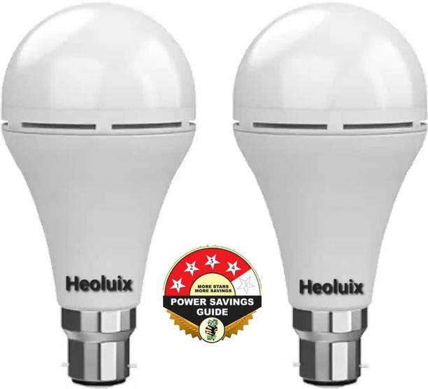 heoluix Rechargeable bulb 4 hrs Bulb Emergency Light (White)