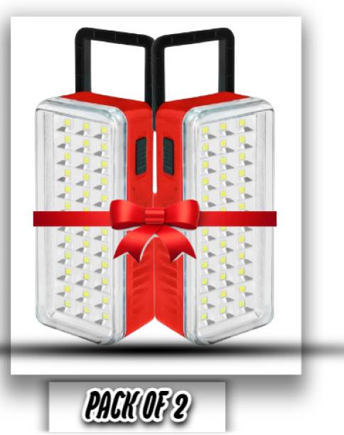 HASRU High-Bright 36 LED with Rechargeable Emergency(RED P2) 5.3 hrs Lantern Emergency Light