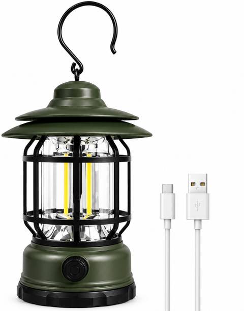 HYMASA LED Camping Light Rechargeable Lantern for Tent, Travel & Emergency Use 4 hrs Lantern Emergen