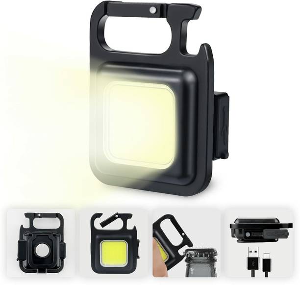 Modinity COB Small Flashlights Bright Rechargeable Key ...