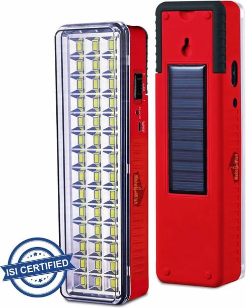 Make Ur Wish Portable Rechargeable 42 SMD Bright LED With USB Charging Power Full Backup 6 hrs Lantern Emergency Light