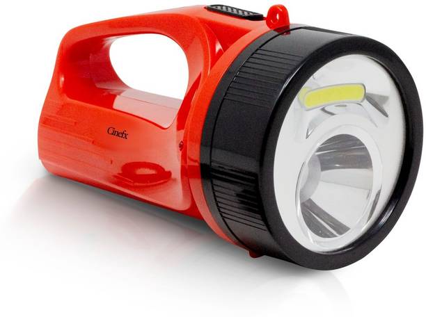 awza 50W Laser Hi-Power Long Range Waterproof LED Rechargeable search Torch 3000 MAh 8 hrs Torch Emergency Light