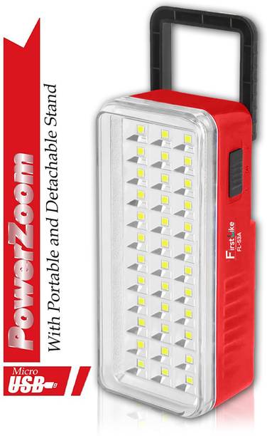 FIRSTLIKE Portable 36 High-Bright LED Light With Android Charging Support Rechargeable 6 hrs Lantern Emergency Light