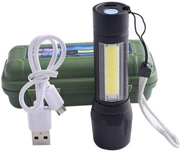 WunderVoX Led Flashlight Rechargeable USB Mini Torch Light Torch