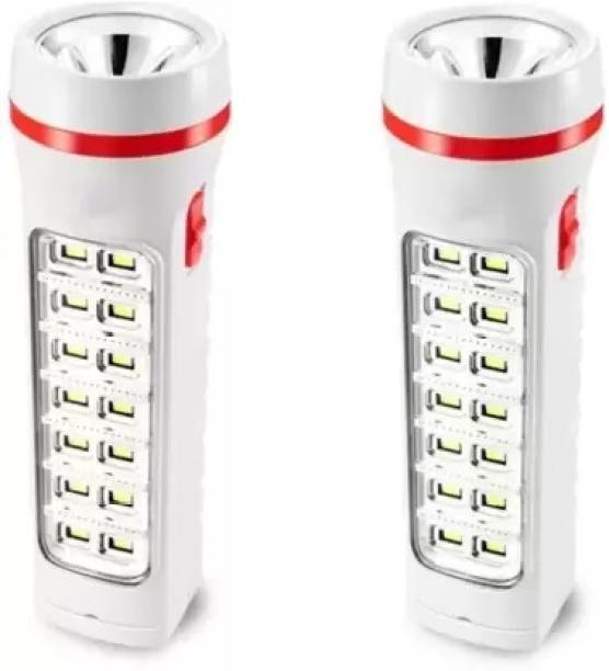 ECOSKY DP Rechargeable Torch Light For Emergency 5 hrs Torch Emergency Light