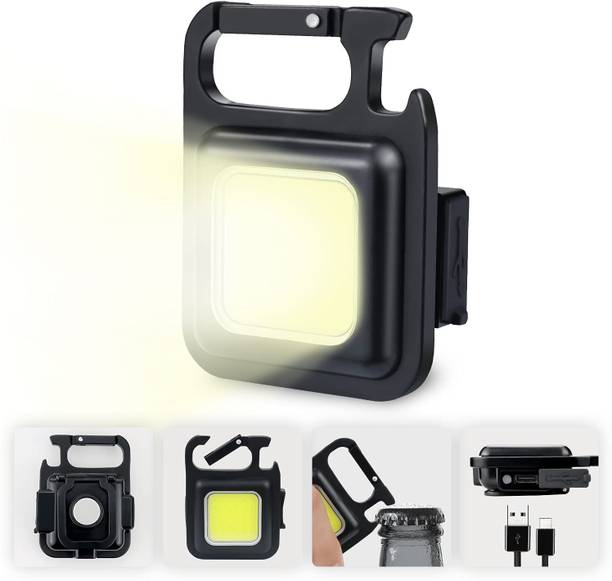 cilesis Keychain LED Light Battery Life with Bottle Ope...