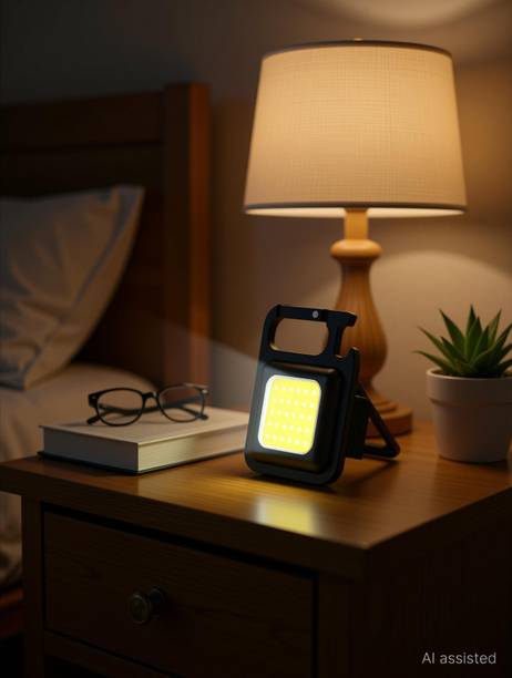 HAPANI STORE COB Keychain Light,Rechargeable Led Small Flashlight 2 hrs Lantern Emergency Light