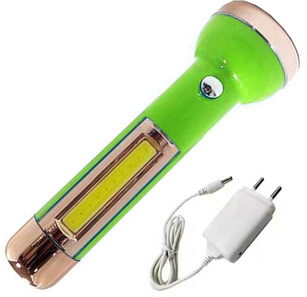 Small Sun 2 in 1 Rechargeable torch light Torch 5 hrs Torch Emergency Light