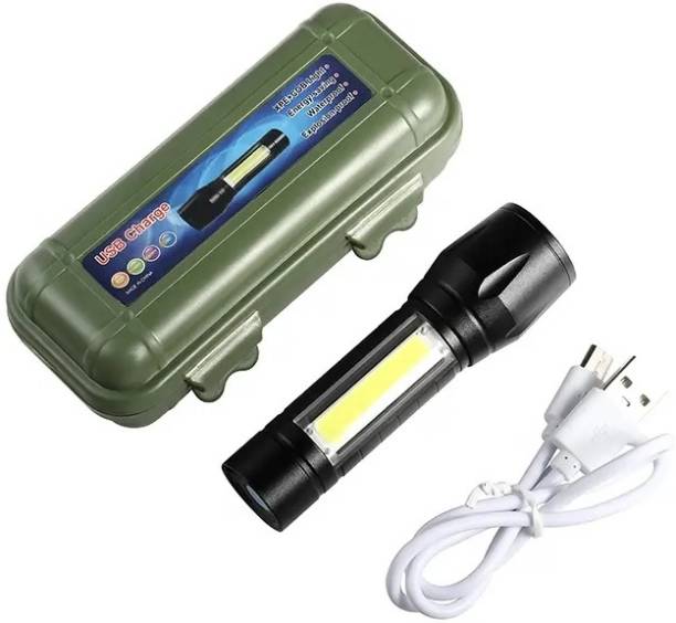 WunderVoX Usb Rechargeable Torch Light Super Bright Pocket Flashlight Torch