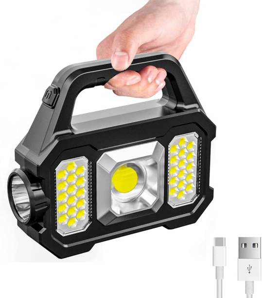 NKZ 6 Modes Rechargeable Multifunction Lights Super Bright LED Searchlight 8 hrs Torch Emergency Light