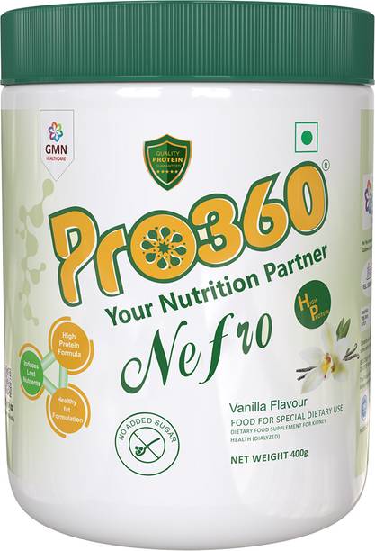 PRO360 Nefro HP - Dialysis Care Nutritional Protein Supplement for Kidney/Renal Health Protein Blends